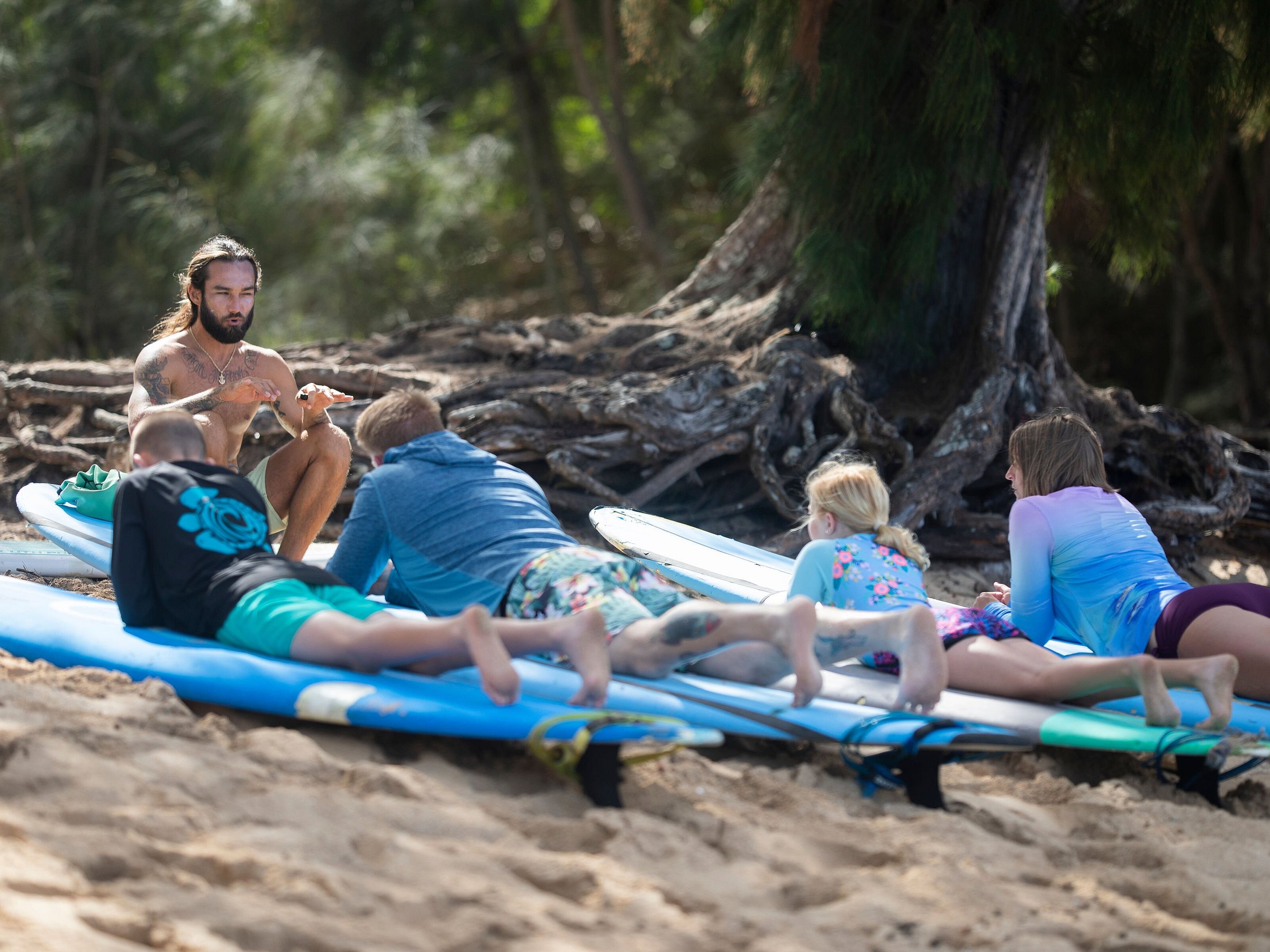 Surf Lesson North Shore Oahu Hawaii