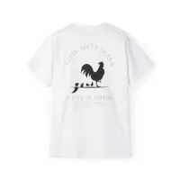 North Shore Ohana Surf School White Black T-shirt Merch