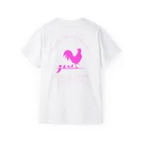 North Shore Ohana Surf School White Pink T-shirt Merch